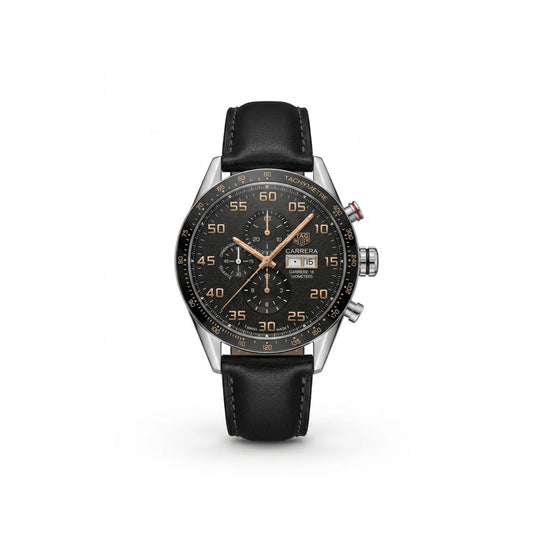 ساعة كرونوغراف احترافية من TAG Heuer - حركة أوتوماتيكية