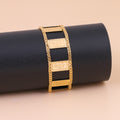 Gold Spike Bracelet, Square Shape