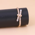 Diamond touch gold alternative bracelet
