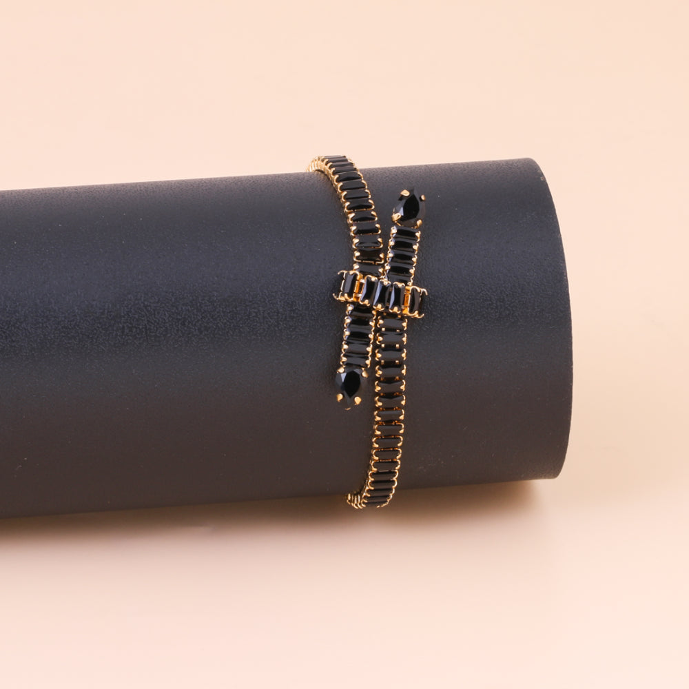 Gold alternative bracelet, the magic of shadows