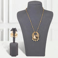 Glittering Gold Alternative Necklace