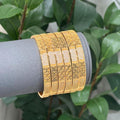 Gold-plated Alternative Bangles