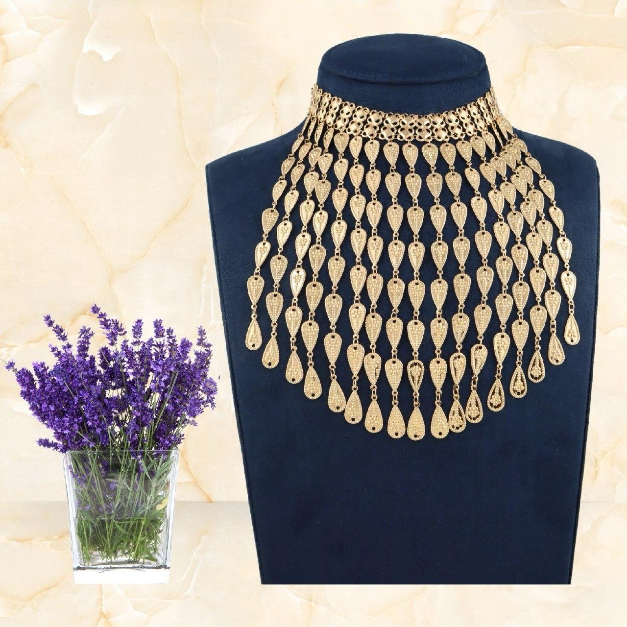 Golden Necklace Set