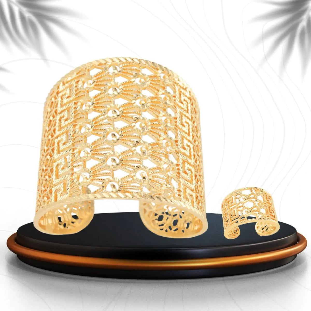 Gold Bracelet Set