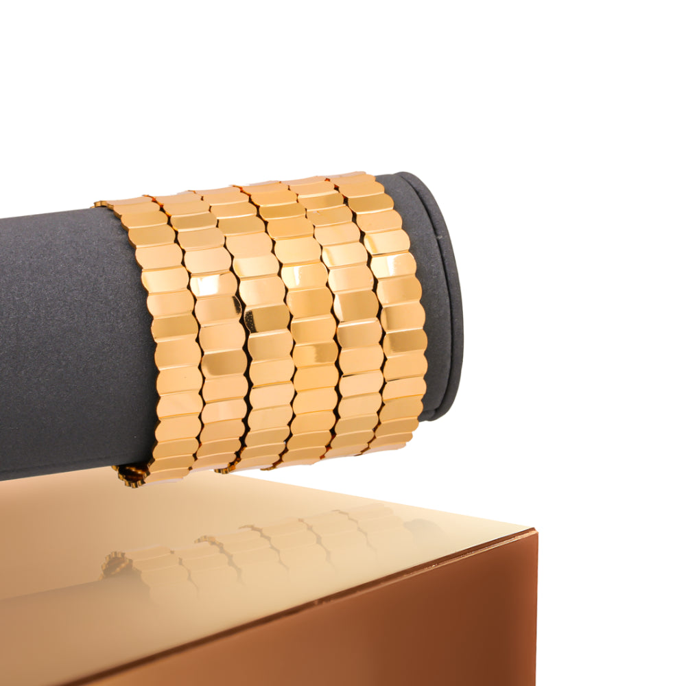 Royal Symphony Gold Alternative Bangles | Price Per Unit