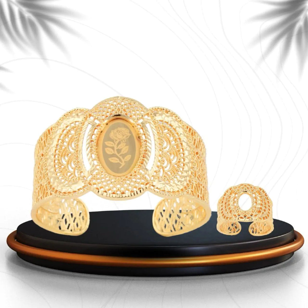 Gold Bracelet Set