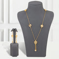 Soft Hexagonal Gold Alternative Necklace