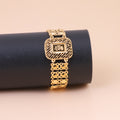 Gold alternative bracelet, a fragrance of authenticity