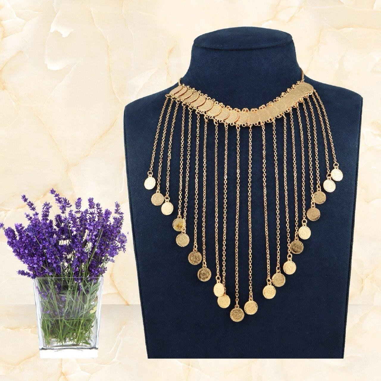 Golden Necklace Set