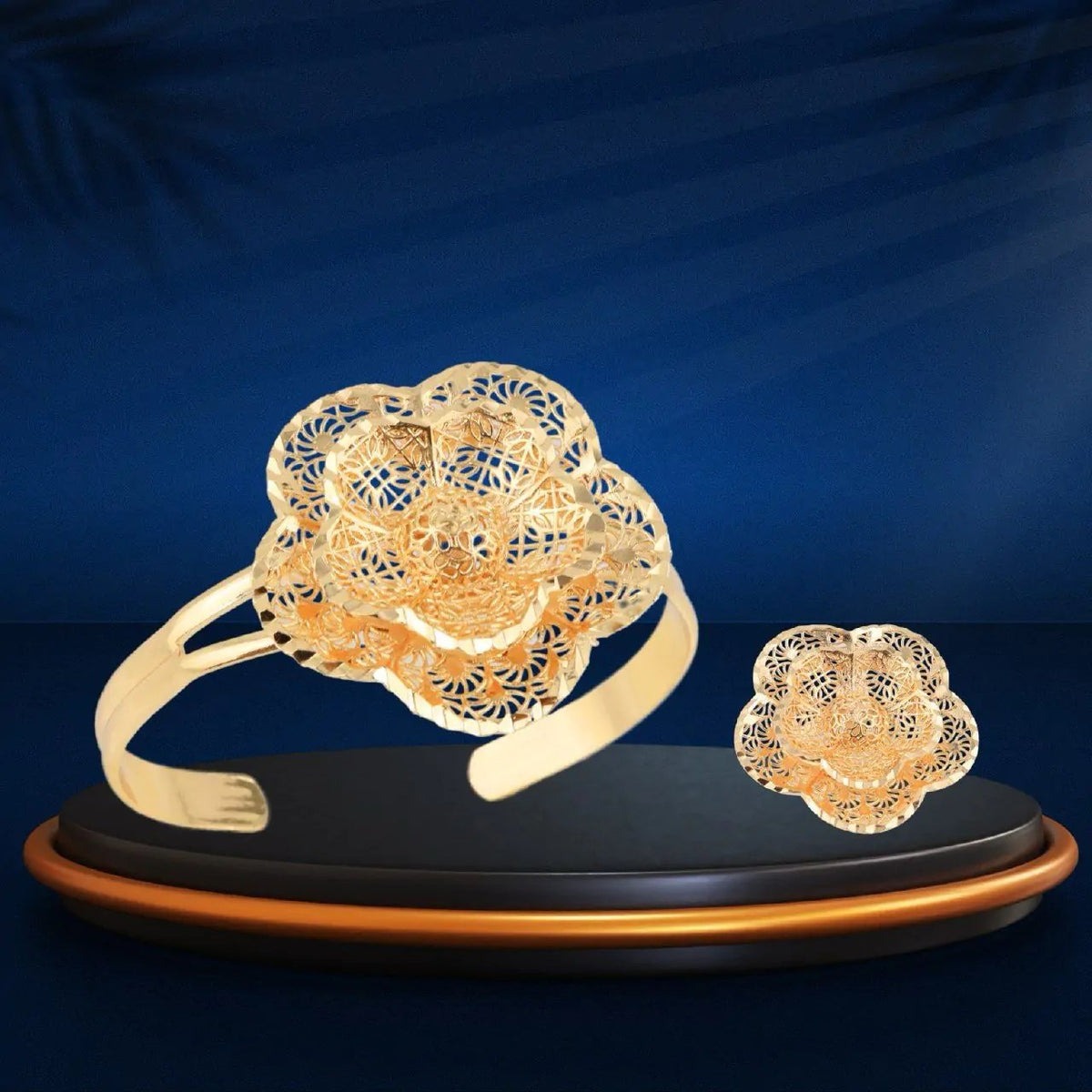 Gold Bracelet Set