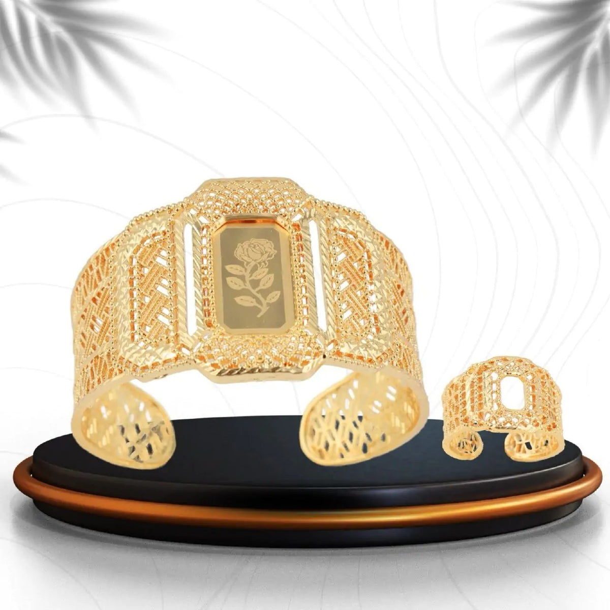 Gold Bracelet Set