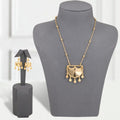 Gold Substitute Rosary Necklace