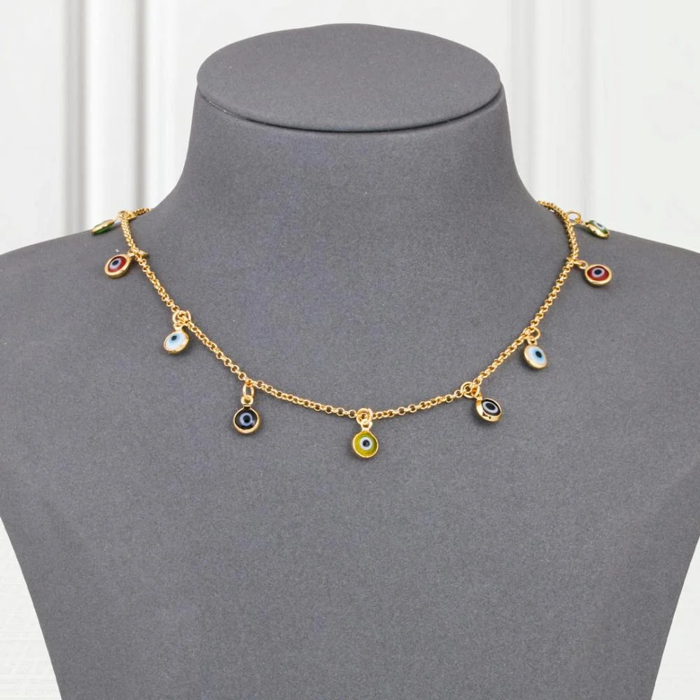 Pendant Gold Alternative Fashion Eyes