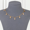 Pendant Gold Alternative Love Lock