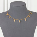 Pendant Gold Alternative Squares