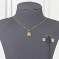 Diamond Zircon Gold Alternative Set
