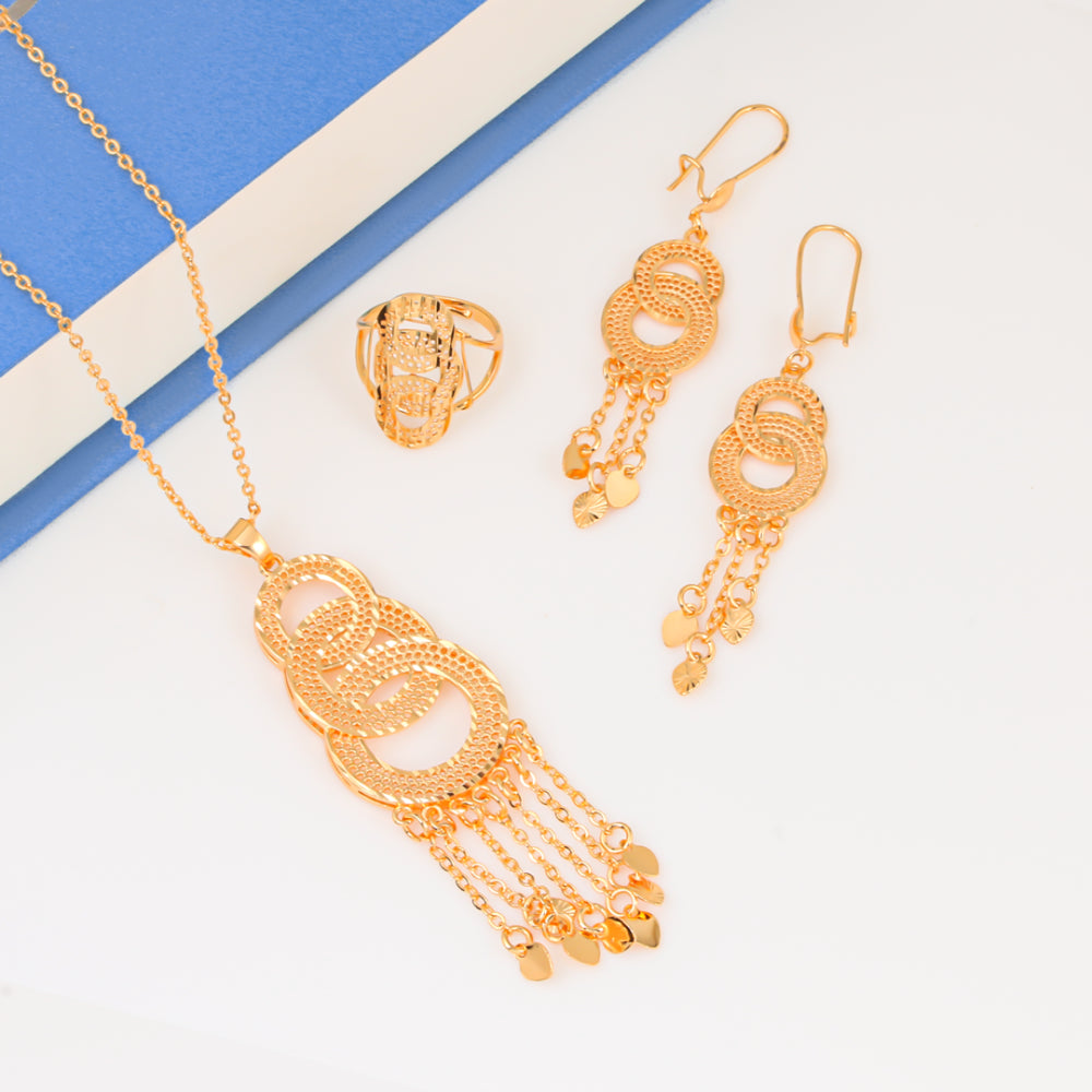 Elegant chain Gold Alternative Set