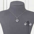 Gold Alternative Set Geometric Design