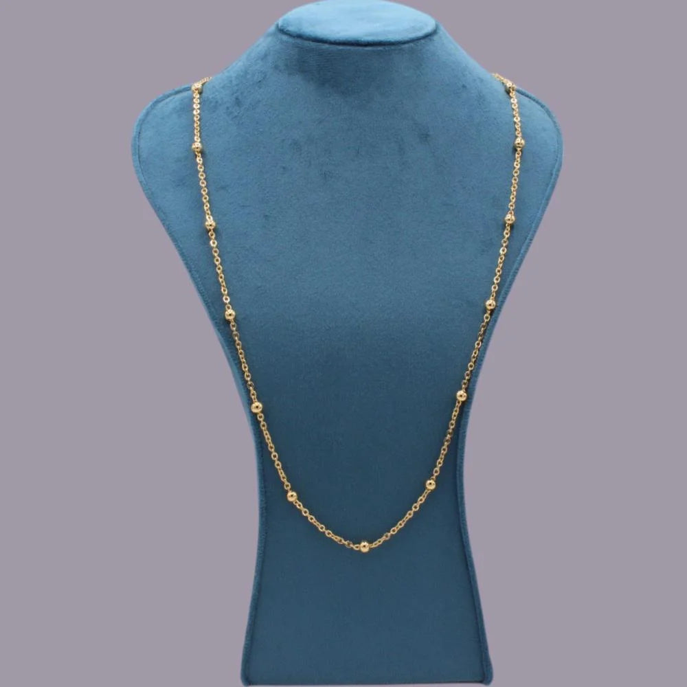 سلسلة طويلة بديلة للذهب