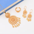 Jaber Chair Hanging Gold Alternative Set