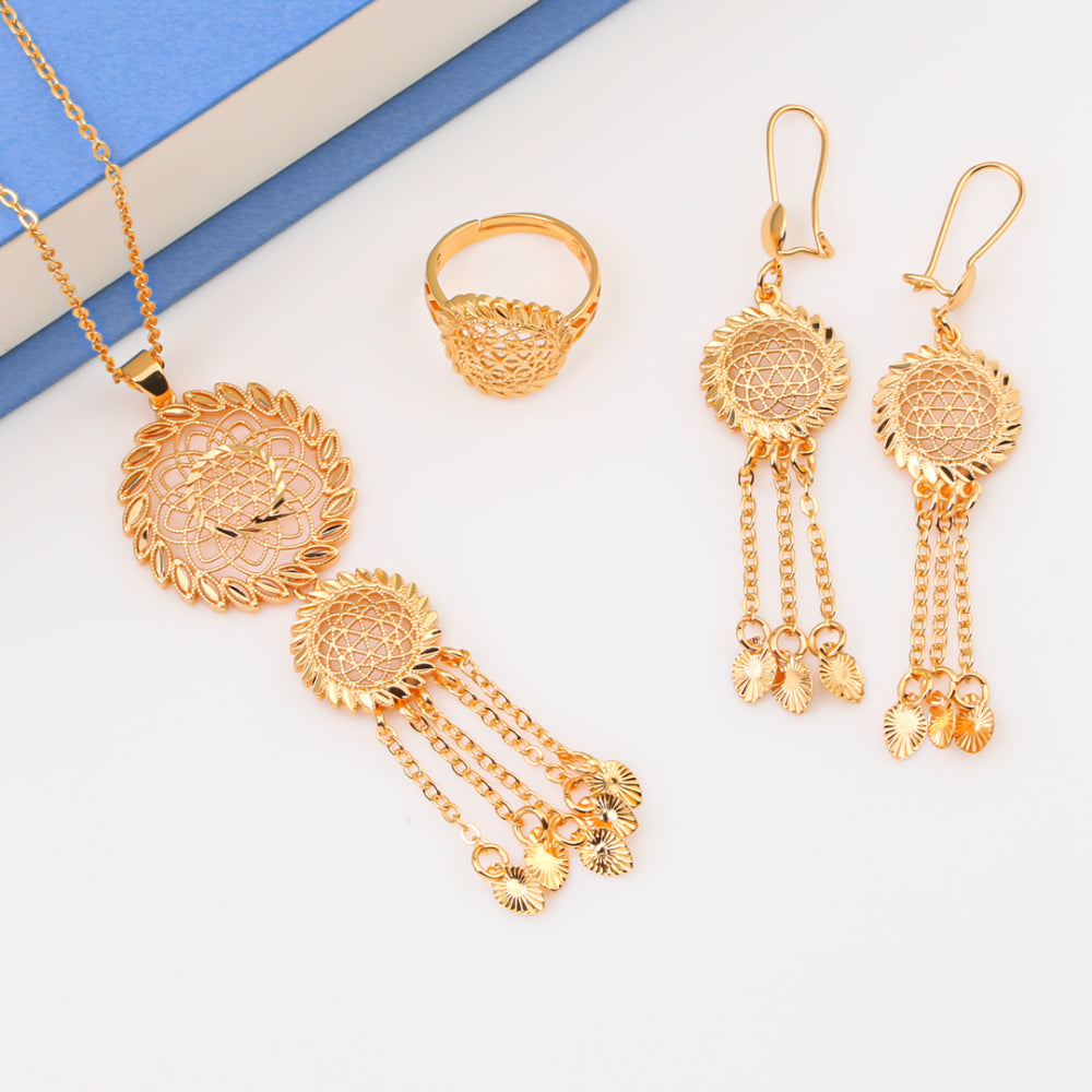 Spikes Circle Gold Alternative Set
