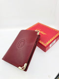 Burgundy Corner Guard Wallet