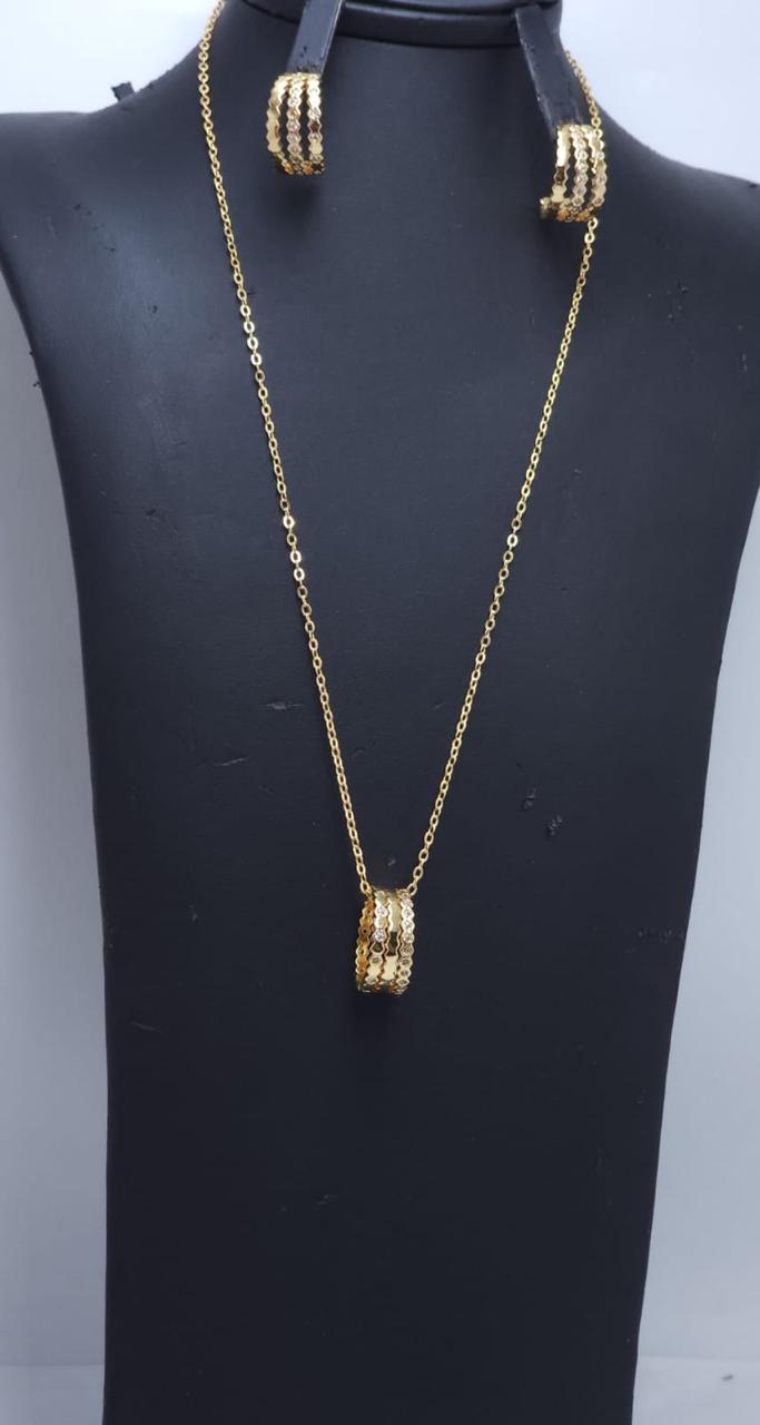 Gold Geometric Design