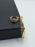 Gold alternative bracelet, a royal touch