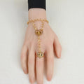 Women’s Gold Alternative To Alloy Heart Ornament