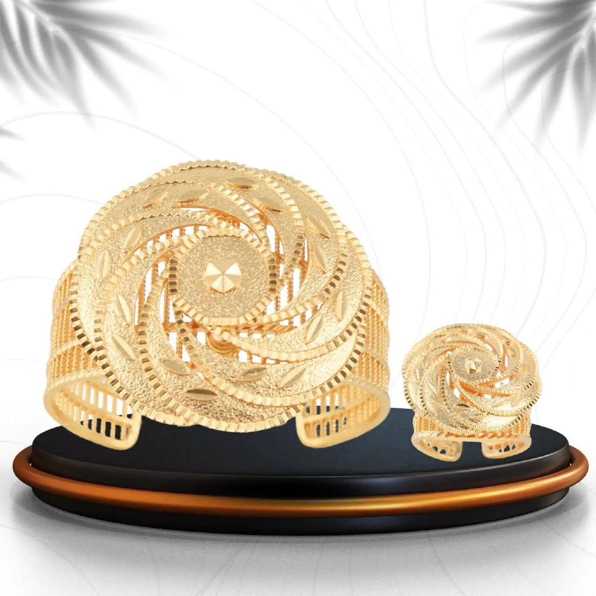 Gold Bracelet Set