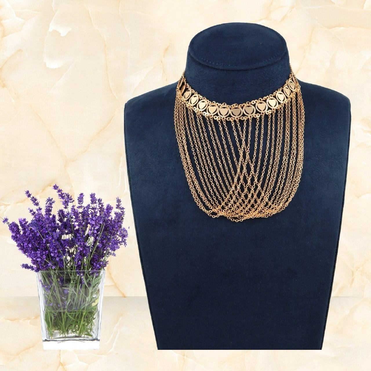 Golden Necklace Set