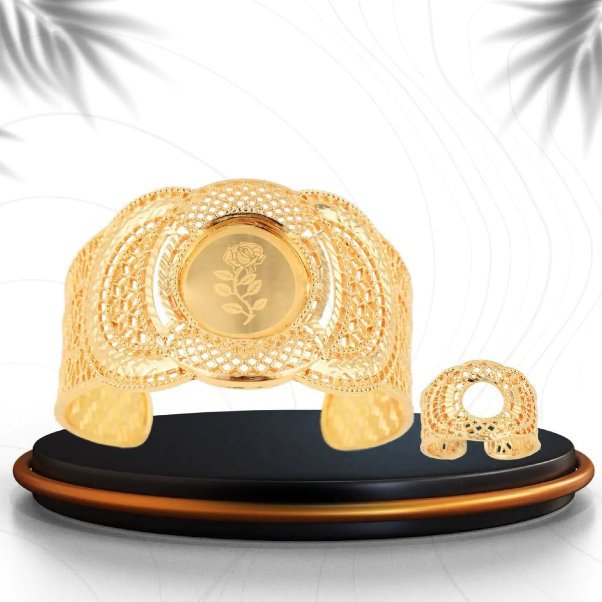 Gold Bracelet Set