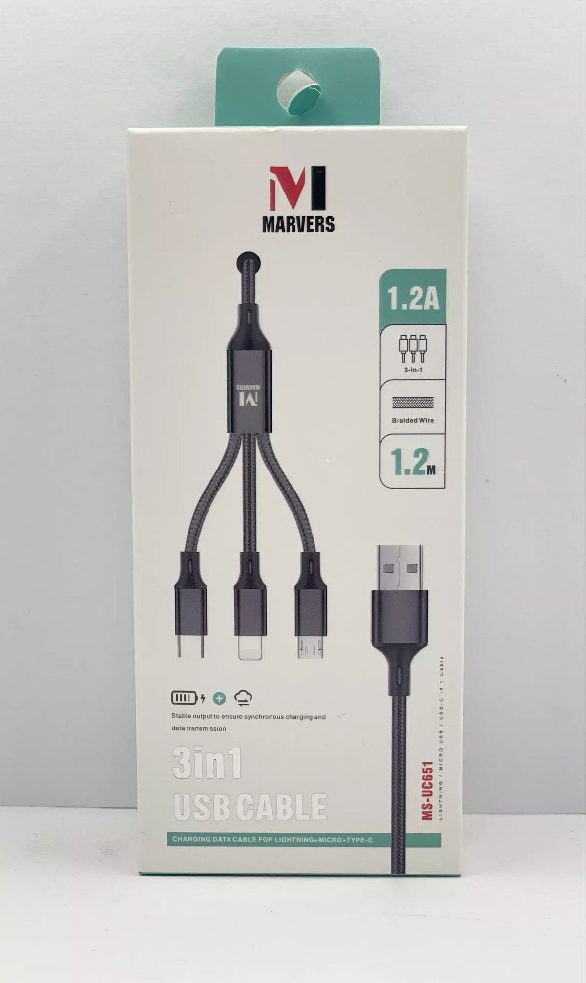USB CABLE- 3x1
