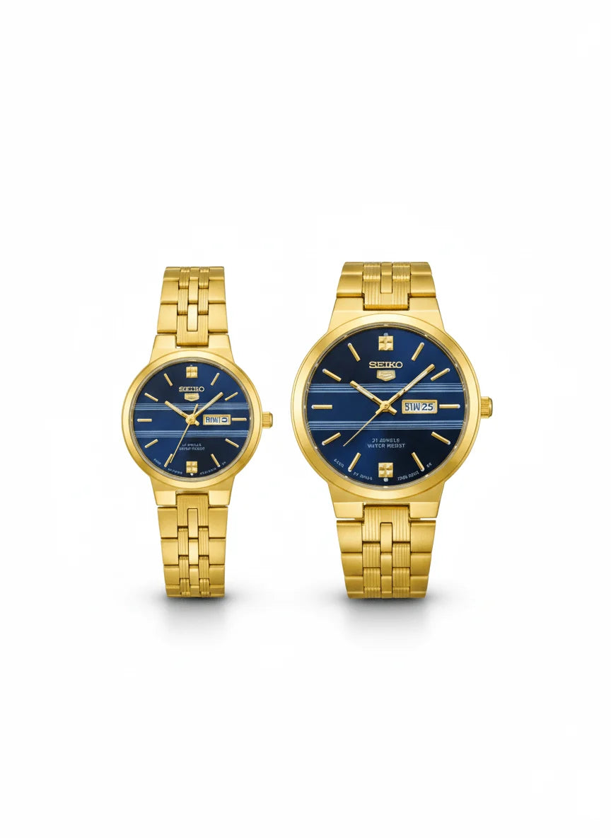 Seiko 5 Inspired Presidential Couple Set
