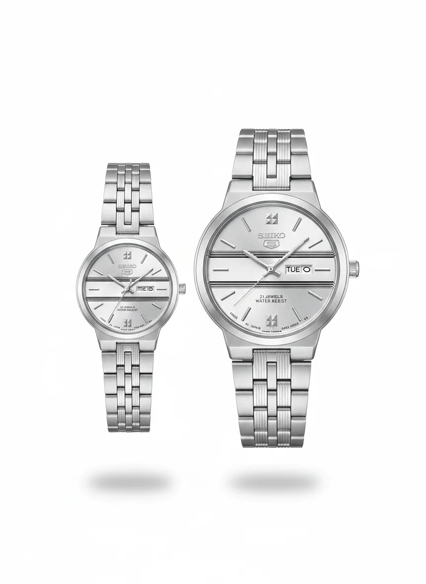 Seiko 5 Inspired Presidential Couple Set