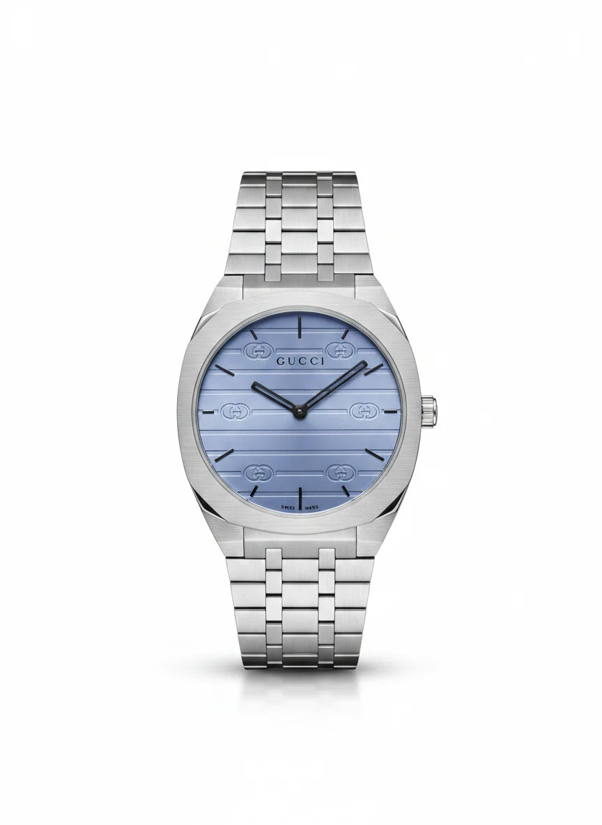 Gucci 25H 38mm Ultra-Thin Luxury Watch