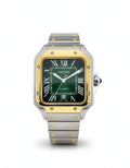 Cartier Santos – Classic Roman Dial Steel Watch