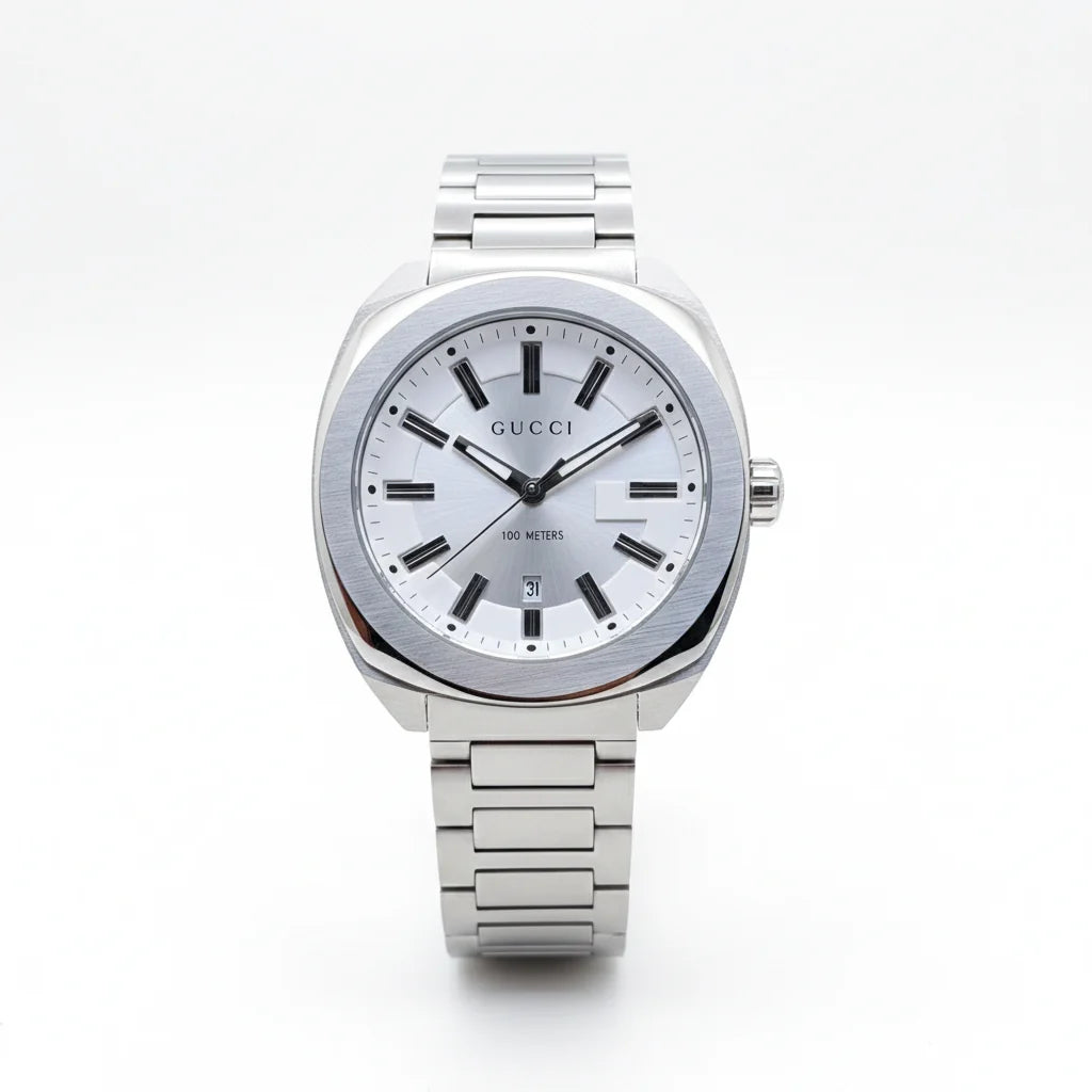 Gucci Textured Dial Watch