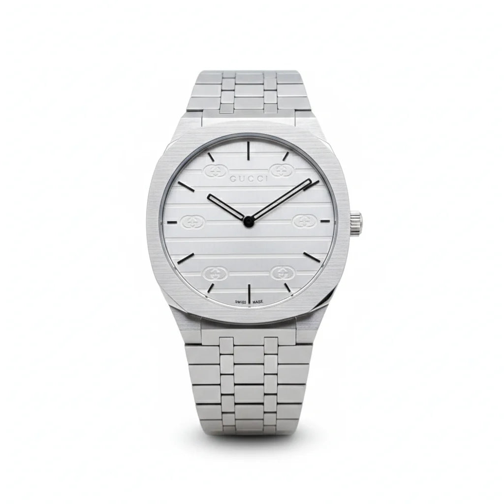Gucci 25H 38mm Ultra-Thin Luxury Watch