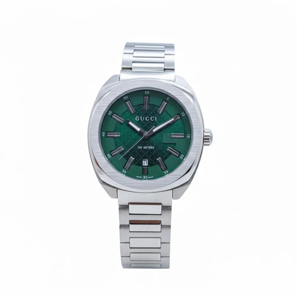 Gucci Textured Dial Watch