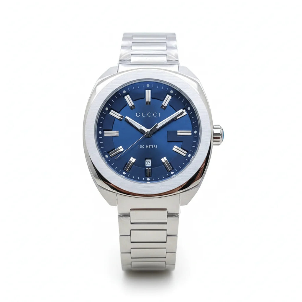 Gucci Textured Dial Watch