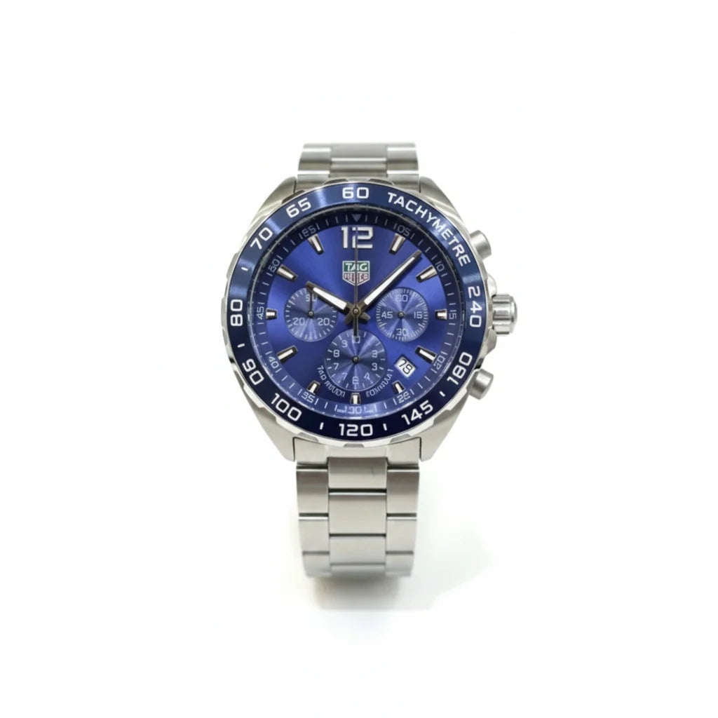 TAG Heuer Formula 1 Blue Dial Chronograph Watch - Automatic Movement
