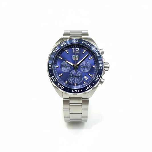 ساعة TAG Heuer Formula 1 بمينا أزرق كرونوغراف - حركة أوتوماتيكية