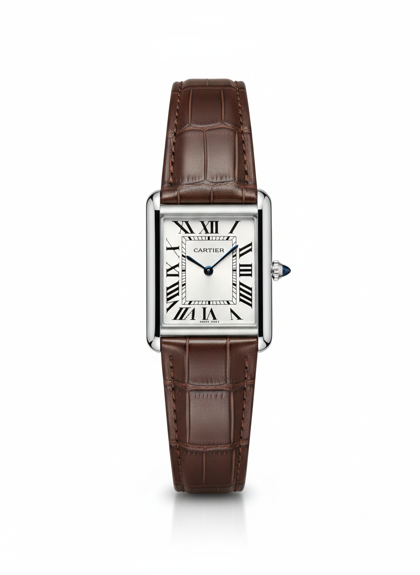 Cartier Tank Solo – Classic Roman Dial Edition