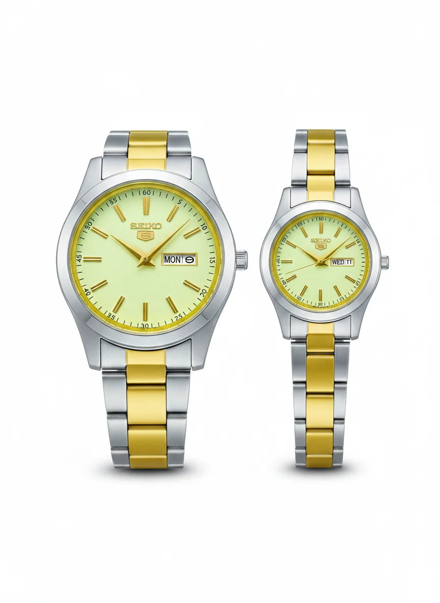 Seiko Heritage Elite Quartz Couple Set