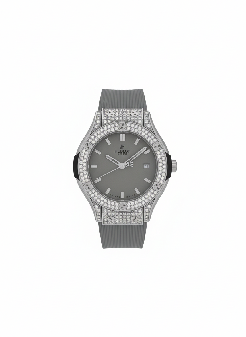 Hublot Diamond-Accented Inspired Luxury Timepiece