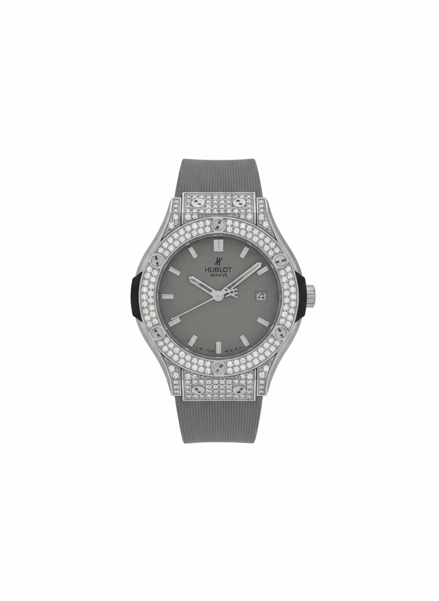 Hublot Diamond-Accented Inspired Luxury Timepiece