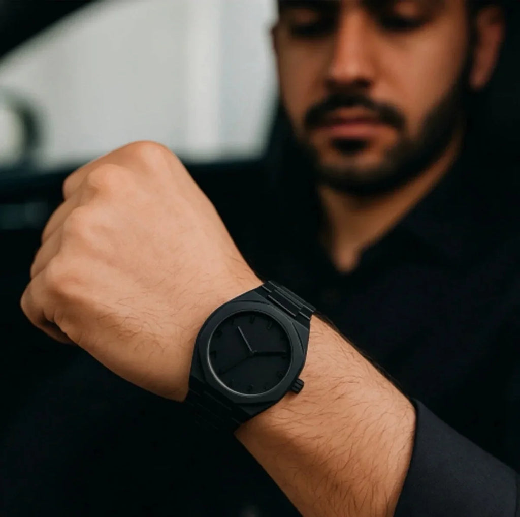 ARABIC BLACK AURA WATCH - PREMIUM LIMITED EDITION TIMEPIECE