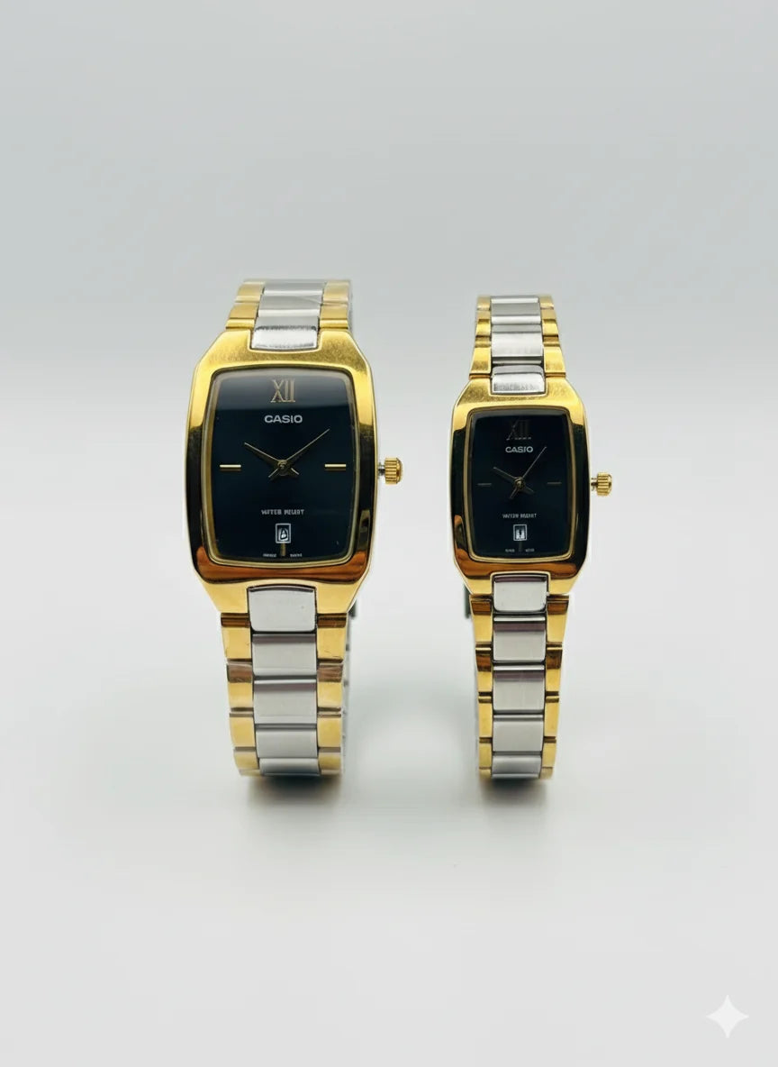 Casio Classic Couple Watch – Premium Rectangular Dial
