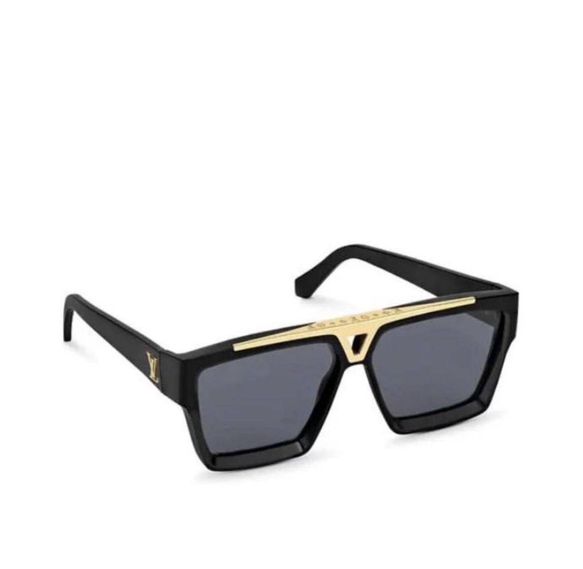 Louis Vuitton Black & Gold Sunglasses